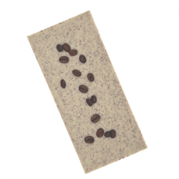 Produktbild weisse Schokolade mit Café Arabica EH Chocoladen